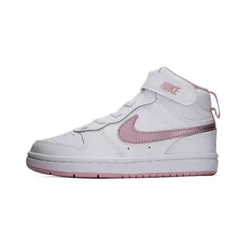 Детские кроссовки Nike Court Borough Mid 2 PSV White Pink Glaze CD7783-105 28