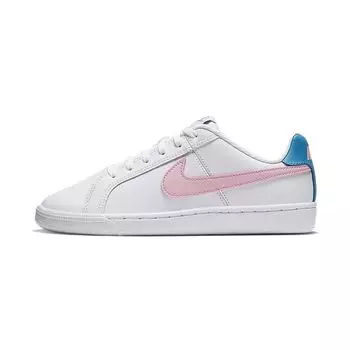 Детские кроссовки Nike Court Royale GS Pink Laser Blue белые 833535-110