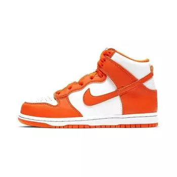 Детские кроссовки Nike Dunk High SP PS Syracuse 2021 Orange White Orange-Blaze DD2314-100 35