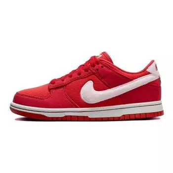 Детские кроссовки Nike Dunk Low GS Valentines Day 2024 Red Fire-Red Pink-Foam FZ3548-612 35.5