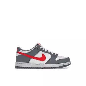 Детские кроссовки Nike Dunk Low Next Nature GS Smoke Grey Light Crimson White FB8038-001 37.5
