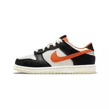 Детские кроссовки Nike Dunk Low Premium PS Halloween 2021 Black Sail Starfish DM0088-100 28
