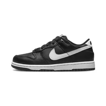 Детские кроссовки Nike Dunk Low PS Black Panda 2.0 белые FD1228-001 31