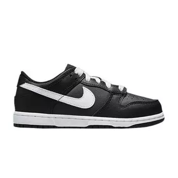 Детские кроссовки Nike Dunk Low PS Black Panda White Off-Noir DH9756-002 29.5