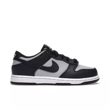 Детские кроссовки Nike Dunk Low PS Georgetown серо-волчьи-серые темно-обсидиановые CW1588-004 35