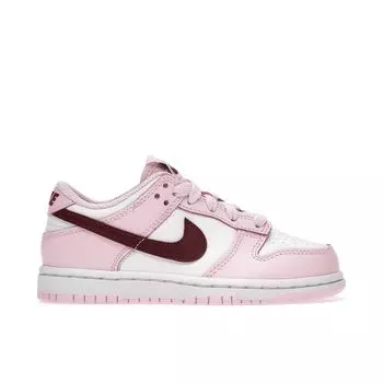 Детские кроссовки Nike Dunk Low PS Valentines Day Pink Pink-Foam Dark Beetroot CW1588-601 27.5