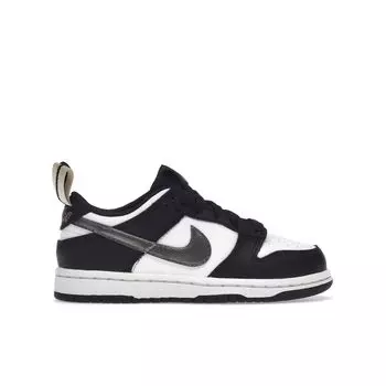 Детские кроссовки Nike Dunk Low PS White Off Noir Black Summit-White Metallic-Gold-Star DR6918-001 35