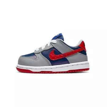 Детские кроссовки Nike Dunk Low Retro TD Samba 2020 Silver Hyper-Blue DB4605-400