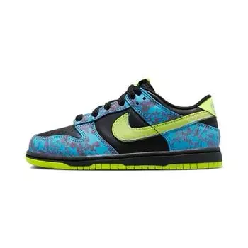 Детские кроссовки Nike Dunk Low SE PS Lets Dance, разноцветные, черные, балтийско-синие, DV1695-900 28