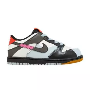 Детские кроссовки Nike Dunk Low TD Dance разноцветные Summit-White Light-Armory-Blue FN0029-100 22