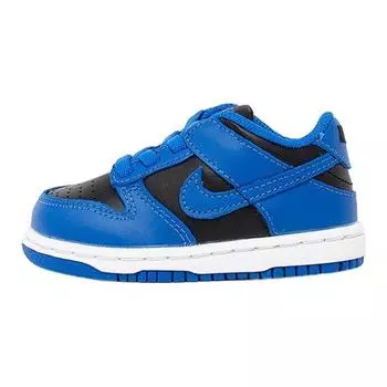 Детские кроссовки Nike Dunk Low TD Hyper Cobalt Blue Black White CW1589-001 22
