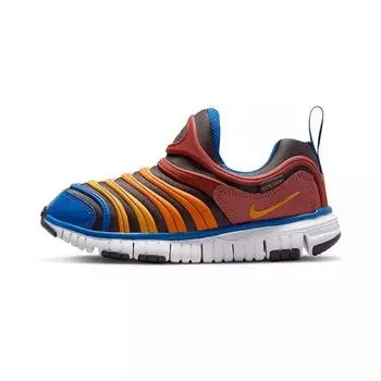 Детские кроссовки Nike Dynamo Free PS Medium Ash Canyon Rust Серые Game-Royal Kumquat 343738-200 28