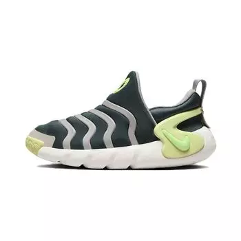 Детские кроссовки Nike Dynamo Go FlyEase PS Deep Jungle Lime Blast Зеленый Светло-Железный Светло-Зеленый FB9101-300 35