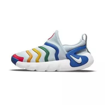 Детские кроссовки Nike Dynamo Go PS Aura Multi разноцветные Game-Royal Siren-Red DH3437-400 35