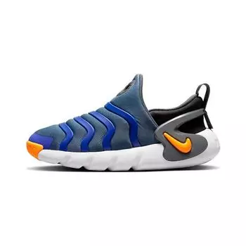 Детские кроссовки Nike Dynamo Go PS Diffused Blue Laser Orange Orange Racer-Blue Iron-Grey DH3437-404 28