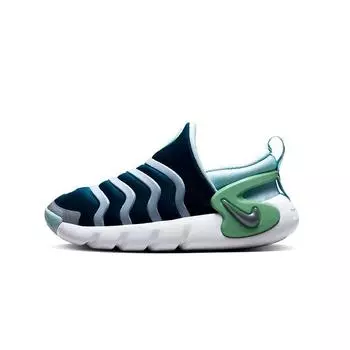 Детские кроссовки Nike Dynamo Go SE PS Valerian Blue Enamel Green Glacier-Blue Metallic-Silver DV0546-400 35