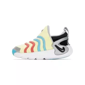 Детские кроссовки Nike Dynamo Go SE TD Lemon Chiffon Red Blue, разноцветные, черные DZ4128-700 23.5