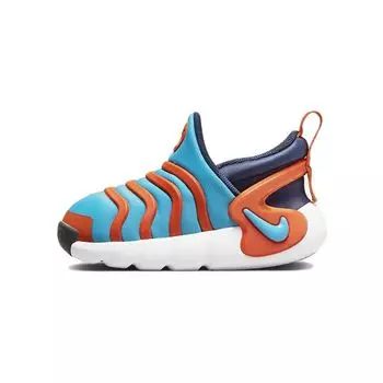 Детские кроссовки Nike Dynamo Go TD Laser Blue Safety Orange Midnight, темно-синие, белые DH3438-403 23.5