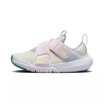 Детские кроссовки Nike Flex Advance PS Summit White Citron Tint жемчужно-розовые футбольно-серые CZ0186-100 32