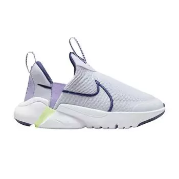 Детские кроссовки Nike Flex Plus 2 PS Football Grey Lilac Bloom Midnight-Navy DV9000-006 28