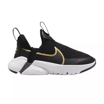 Детские кроссовки Nike Flex Plus 2 PS Black Metallic Gold Dark-Smoke-Grey White DV9000-002 28