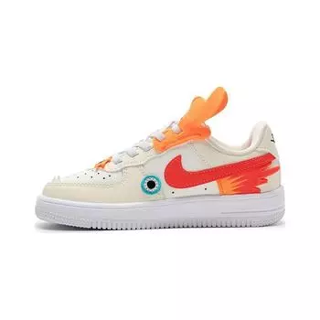 Детские кроссовки Nike Force 1 Low LV8 EasyOn PS Year of the Dragon Cream Coconut-Milk White FZ5522-161 35