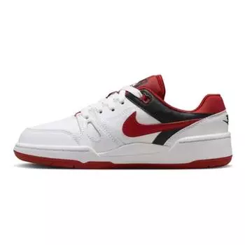 Детские кроссовки Nike Full Force Low GS Mystic Red White Black Team-Orange FV5929-100 35