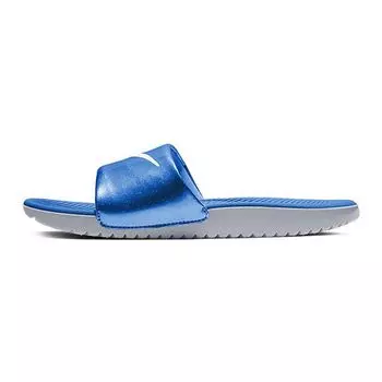 Детские кроссовки Nike Kawa Slide BG Blue Hyper-Cobalt White 819352-400 40