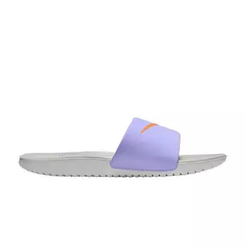 Детские кроссовки Nike Kawa Slide GS Purple Pulse Total Orange Light-Iron-Ore Photon-Dust FJ8812-500