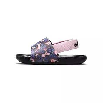 Детские кроссовки Nike Kawa Slide SE LB TD Pink Foam Butterfly Black DJ9294-600 22