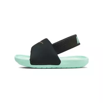 Детские кроссовки Nike Kawa Slide TD Off Noir Mint Black Metallic-Red-Bronze BV1094-010 26