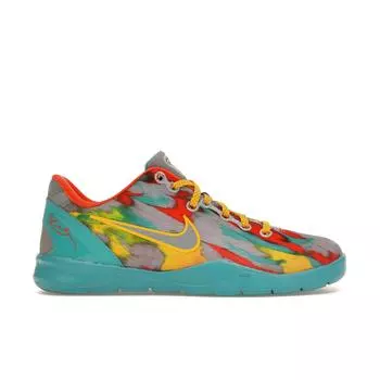 Детские кроссовки Nike Kobe 8 Protro PS Venice Beach Blue Stadium, серый металлик, серебристый HF7320-001 28