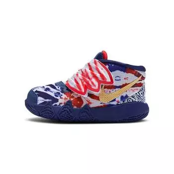 Детские кроссовки Nike Kybrid S2 TD What The USA Blue Blue-Void Metallic-Gold DA2324-400