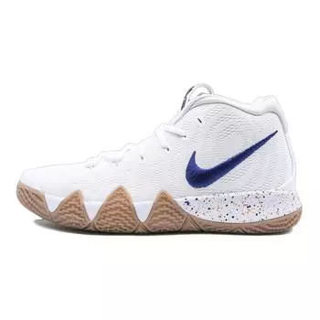 Детские кроссовки Nike Kyrie 4 GS Uncle Drew White Deep-Royal-Gum-Light Brown AA2897-100