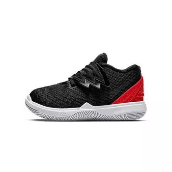 Детские кроссовки Nike Kyrie 5 TD Bred Black University-Red AQ2459-600