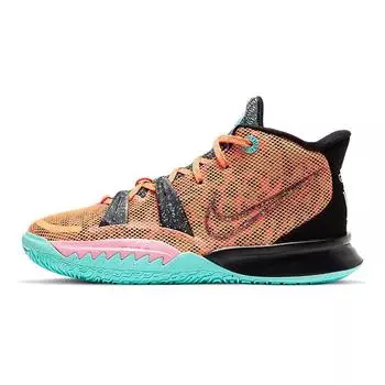 Детские кроссовки Nike Kyrie 7 GS Play for the Future Orange Atomic-Orange Tropical-Twist CW3235-800 37.5