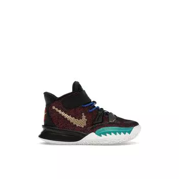 Детские кроссовки Nike Kyrie 7 PS Chinese New Year Purple Black Spirit-Teal CW3240-001 27.5