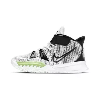 Детские кроссовки Nike Kyrie 7 PS Hip-Hop White Black Glow CT4087-105 28