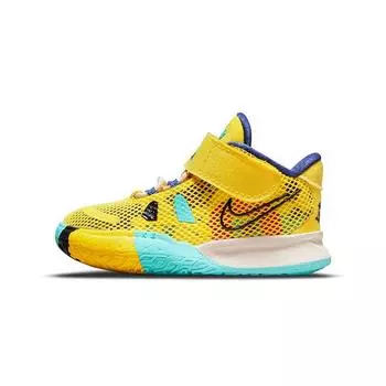 Детские кроссовки Nike Kyrie 7 TD 1 World 1 People Yellow Yellow-Strike Green-Abyss CT4980-700 21