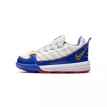 Детские кроссовки Nike LeBron 16 TD SuperBron White Varsity-Royal-Varsity-Red CJ4772-100