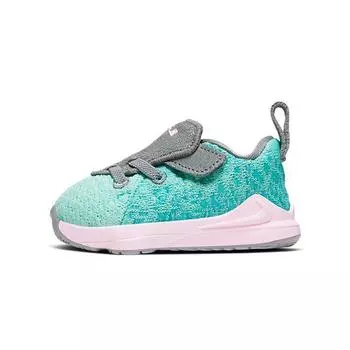 Детские кроссовки Nike LeBron 17 TD South Beach Blue Light-Aqua Particle-Grey BQ5596-444