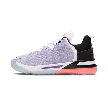 Детские кроссовки Nike LeBron 18 PS Graffiti, разноцветные, черные, хлор-синие, CT4710-900 28