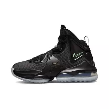 Детские кроссовки Nike LeBron 19 GS Black Green Glow антрацит DD0418-003
