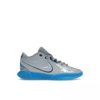 Детские кроссовки Nike LeBron 21 GS Light Armory Blue Blue-Hero Ashen-Slate Court-Blue FV1210-400 38.5