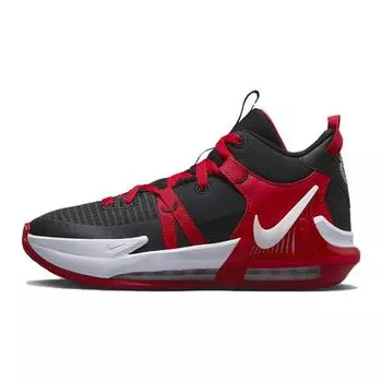 Детские кроссовки Nike LeBron Witness 7 GS Bred Black University-Red White DQ8650-005 38.5