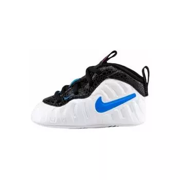 Детские кроссовки Nike Little Posite Pro Crib 3D Safari White Blue-Hero Red-Orbit 643145-102