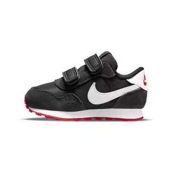 Детские кроссовки Nike MD Valiant TD Bred черные темно-дымчато-серые университетские красные CN8560-016 23.5