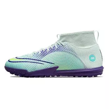 Детские кроссовки Nike Mercurial Superfly 8 Academy TF GS Dream Speed — Barely Green Electro Purple Aurora-Green Volt DN3776-375 35