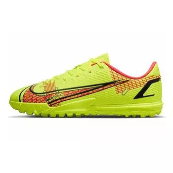 Детские кроссовки Nike Mercurial Vapor 14 Academy TF GS Motivation Pack Желтый Вольт Ярко-Малиновый CV0822-760 27.5