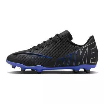 Детские кроссовки Nike Mercurial Vapor 15 Club FG MG GS Shadow Pack Черный Hyper-Royal Chrome DJ5958-040 36